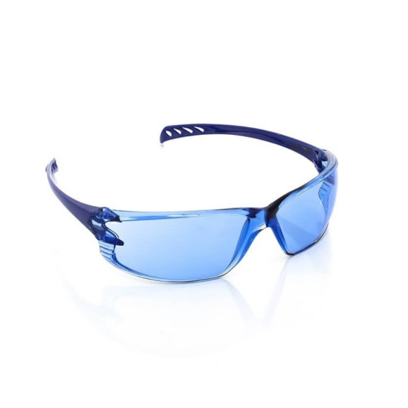 Óculos Vvision 500 Antiembaçante e Antirrisco Azul Volk