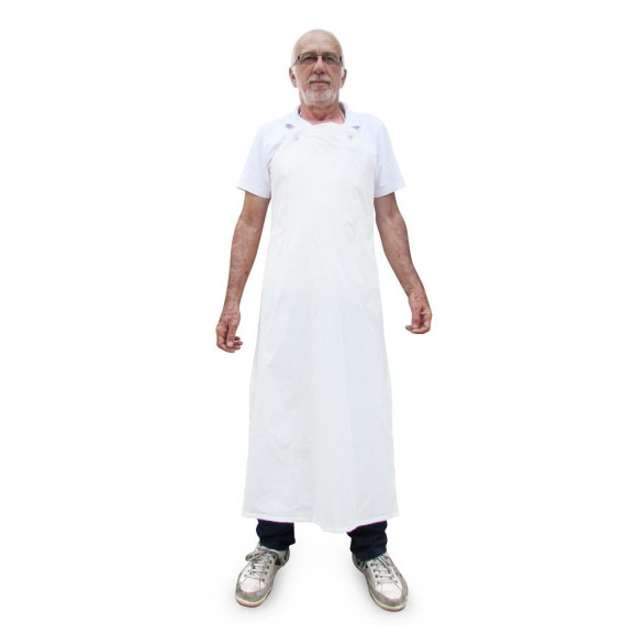 Homem vestindo Avental de PVC da Nikokit 1,20x70 CM
