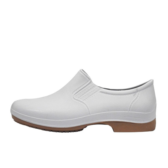 Sapato Bidensidade de Poliuretano Branco Cartom 1