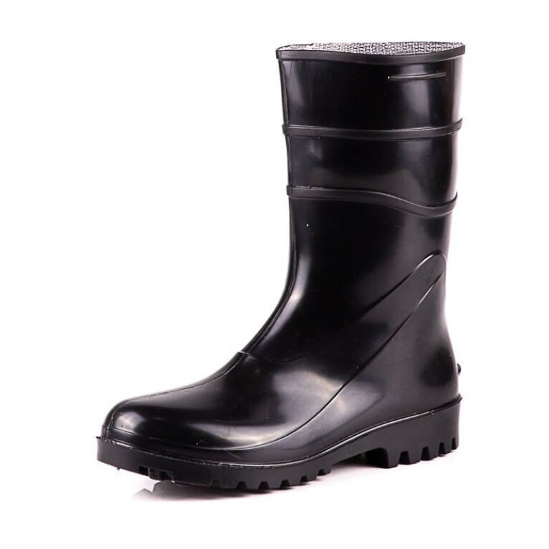 Bota pvc preta best sale bracol