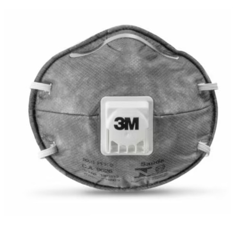 Respirador PFF2 Carvão Ativado c/ Válvula 3M 8023