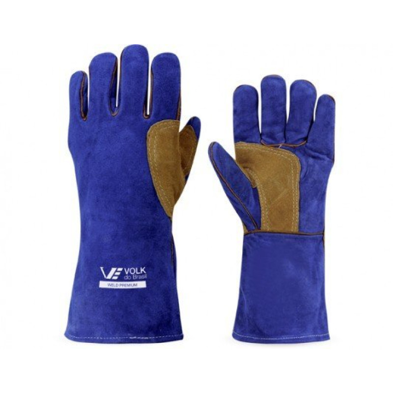 A luva de raspa alta temperatura Weld Premium Volk | CA17158