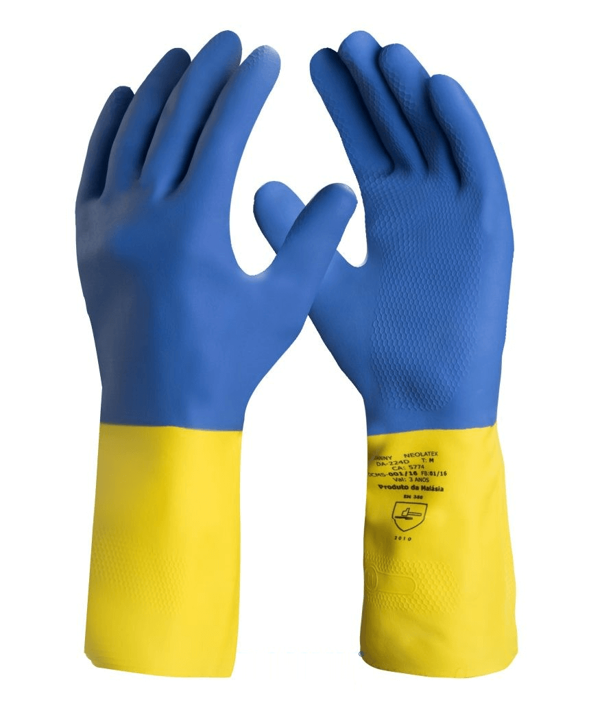 Luva de Látex e Neoprene Neolátex DA224D Danny | CA 5774