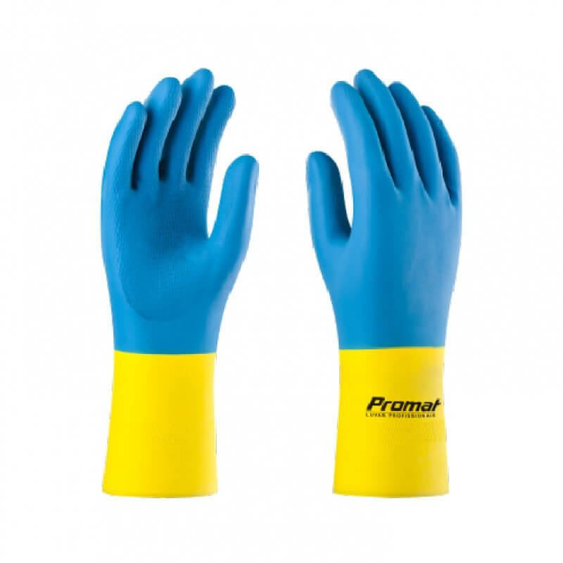 Luva de Látex Natural e Neoprene Neomix Promat | CA - 36061