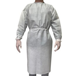 Avental de TNT Descartável ANVISA Manga Longa 40gr - Medix (10 Unidades)