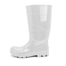 Bota de PVC Cano Longo 35cm com Forro Branca 300BF - Cartom | CA - 51055