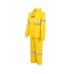 Conjunto Impermeável Ventilado Amarelo em Nylon com Refletivo 3120 - Vértice | CA - 28742 / 28740
