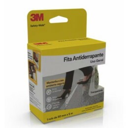 Fita Antiderrapante Safety Walk Transparente 50 mm x 5 m H0001912460 - 3M