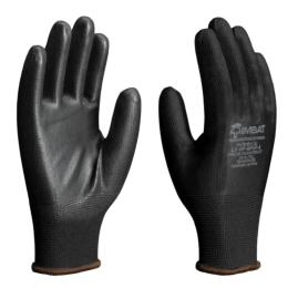 Luva de Poliéster com Banho de PU Tátil LVHPBPUP - Imbat (12 Pares) | CA - 41761