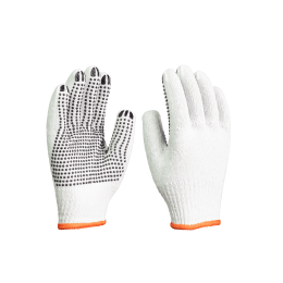 Luva de Algodão Tricotada Pigmentada Branca LVABLP1 - Imbat (12 Pares) | CA - 41744