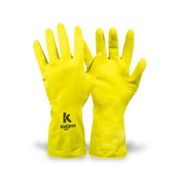 Luva Látex Light Amarela - Kalipso (12 Pares) | CA - 38090