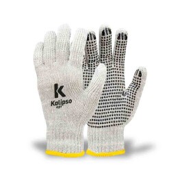 Luva de Algodão Tricotada Pigmentada Tatex Mesclada - Kalipso (12 Pares) | CA - 34474