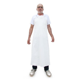 Avental de PVC 1,20x70 cm Branco - Nikokit (10 Unidades) | CA - 37196