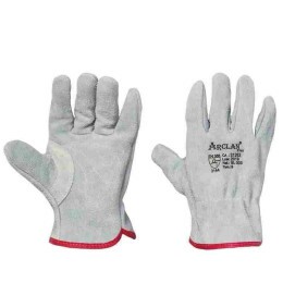 Luva de Raspa Petroleira com Punho de 7 cm - Arclan (10 Pares) | CA - 31262