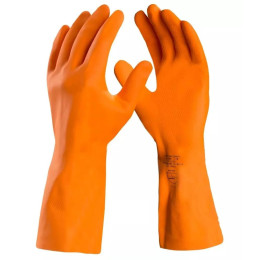 Luva De Látex Reforçada Max Orange DA208D - Danny (12 Pares) | CA - 11286