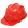 Capacete Classe A e B Vermelho com Carneira - Delta Plus | CA - 29792