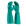 Luva Nitrílica Verde sem Forro Nitriflex 46 cm DA36104 - Danny | CA - 12254