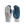Luva de Algodão Emborrachada Previling Azul - Yeling (12 Pares) | CA - 12406