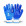 Luva Emborrachada Blue Grip - Kalipso (12 Pares) | CA - 38091