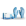 Luva Nitrílica Descartável Azul Light sem Talco LVSANA100 - Imbat (100 Unidades) | CA - 48294