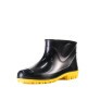 Bota de PVC Cano Curto 16cm Preta com Solado Amarelo - Innpro | CA - 40681 01