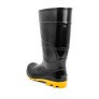 Bota de PVC Cano Longo 35cm Preta com Solado Amarelo 216SA - Cartom  CA - 51055 3