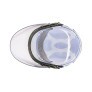 Protetor Facial Incolor com Capacete Branco - Camper 4