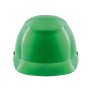 Visão Lateral do Capacete Classe A e B Verde Camper