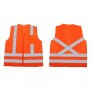 Colete Refletivo Dia e Noite com 1 Bolso Laranja VIC72140 Vicsa Danny 1