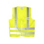 Colete Refletivo Dia e Noite com 1 Bolso Amarelo CRA1 - Imbat_Frente