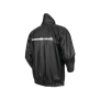 Conjunto Impermeável para Motociclista em PVC Preto com Faixa Refletiva WPSMOTO - Delta Plus 2