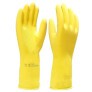 Luva de Látex Verniz Silver Amarela LVLAVS Imbat CA 48488