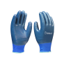 Luva de Poliéster com Banho Nitrilíco Azul Wave Nitril LVSBONAZ - Imbat (12 Pares) | CA - 41723 1