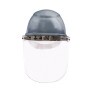 Protetor Facial Incolor com Capacete Cinza - Camper | CA - 36318 / 34414 1