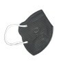Respirador PFF2 Preto sem Válvula Super Safety 1