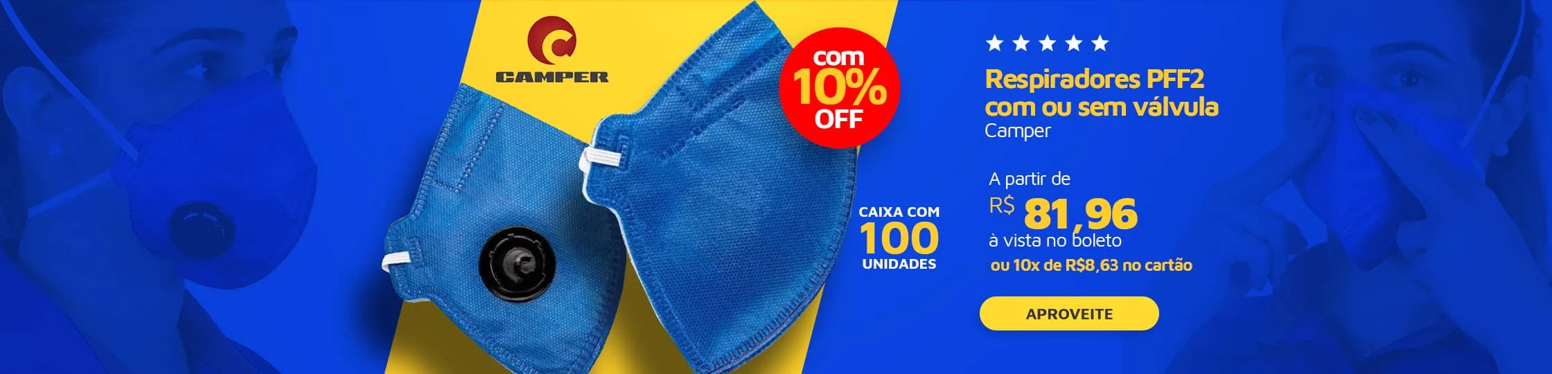 Promo Respiradores - DESK