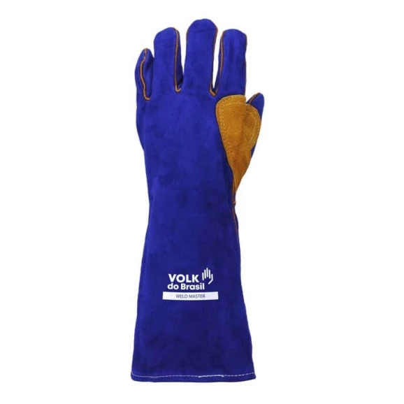 Luva de Raspa Alta Temperatura Weld Master Mão Esquerda Volk 1