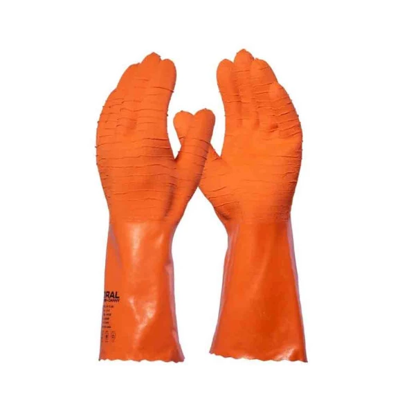 Luva de Látex Térmica e Química para Alta e Baixa Temperatura Coral DASL530 - Danny CA - 15366 1