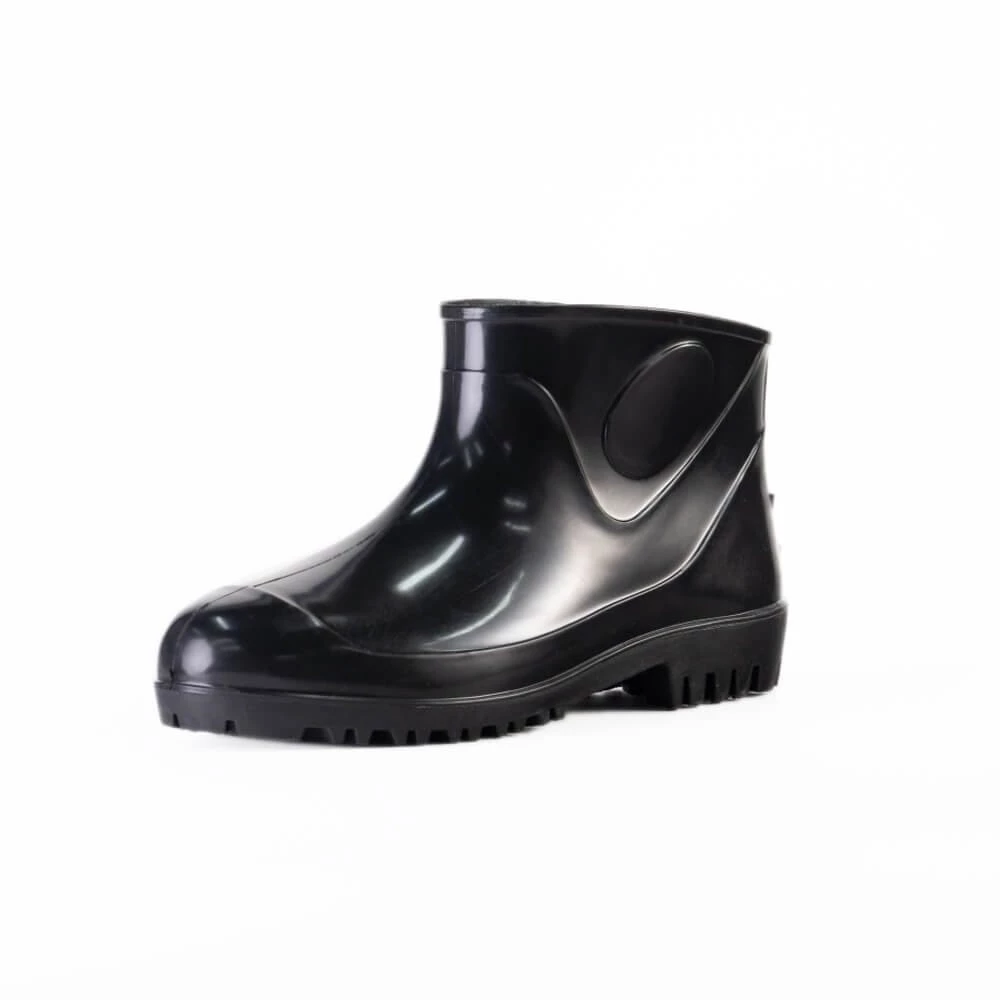 Bota Impermeável Botas Pvc Cano Curto Bota De Pvc Work Preta Cano
