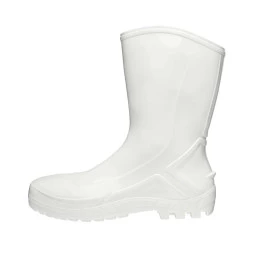 Bota de PVC Cano Médio 25cm Branca 110VFLEXBR Vulcaflex - Marluvas | CA - 42291