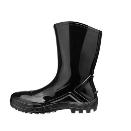 Bota de PVC Cano Médio 25cm Preta 110VFLEXPR Vulcaflex - Marluvas | CA - 42291