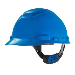 Capacete Classe A e B Azul Claro H700 com Carneira de Ajuste Fácil e Jugular - 3M | CA - 29638