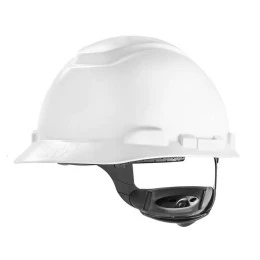 Capacete Classe A e B Branco H700 com Carneira de Catraca e Jugular - 3M | CA - 29638