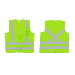 Colete Refletivo Dia e Noite com 1 Bolso Verde VIC72240 Vicsa - Danny
