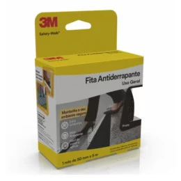 Fita Antiderrapante Safety Walk Preta 50 mm x 5 m H0001912452 - 3M