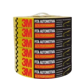 Fita Crepe Automotiva Alta Performance Amarela 48 mm x 40 m HC000660510 - 3M (6 Unidades)