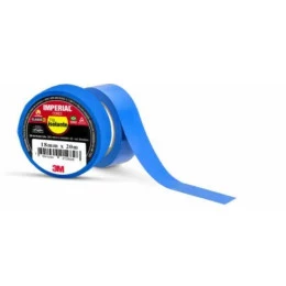 Fita Isolante Imperial Azul 18 mm x 20 m HB004297998 - 3M (10 Unidades)