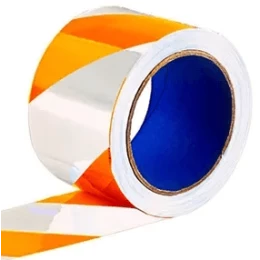 Fita Zebrada para Demarcação Laranja e Branca 65mm x 200m WPS1931 - Delta Plus