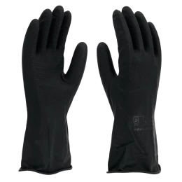 Luva de Látex Preta Imbatex Pro LVLPF Imbat (12 Pares) | CA - 44495