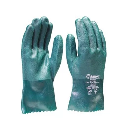Luva de PVC Palma Áspera Punho 26 cm LVPVC 26 - Imbat (12 Pares) | CA - 41917